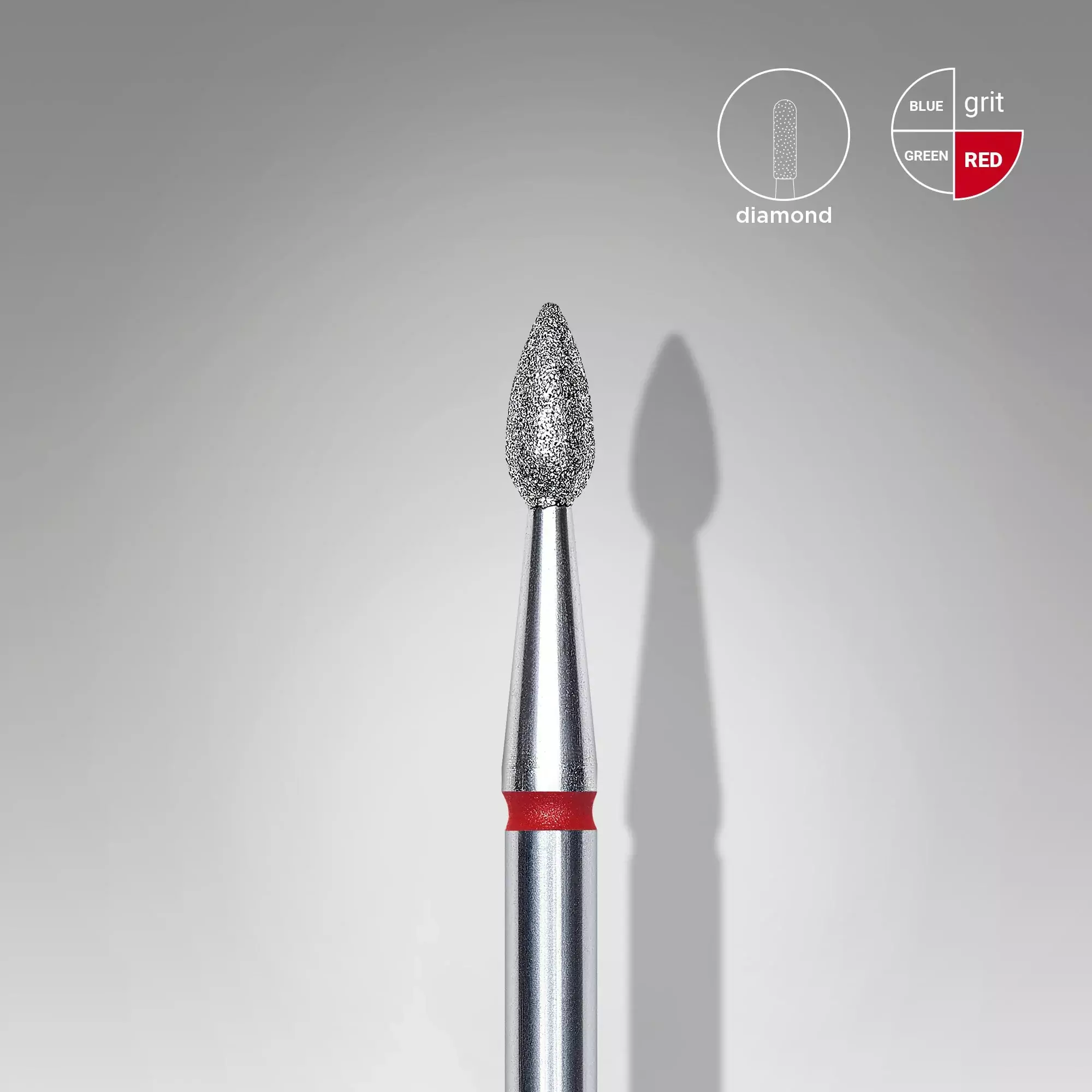 Frez diamentowy oliwka 2,3mm   FA40R023/5K
