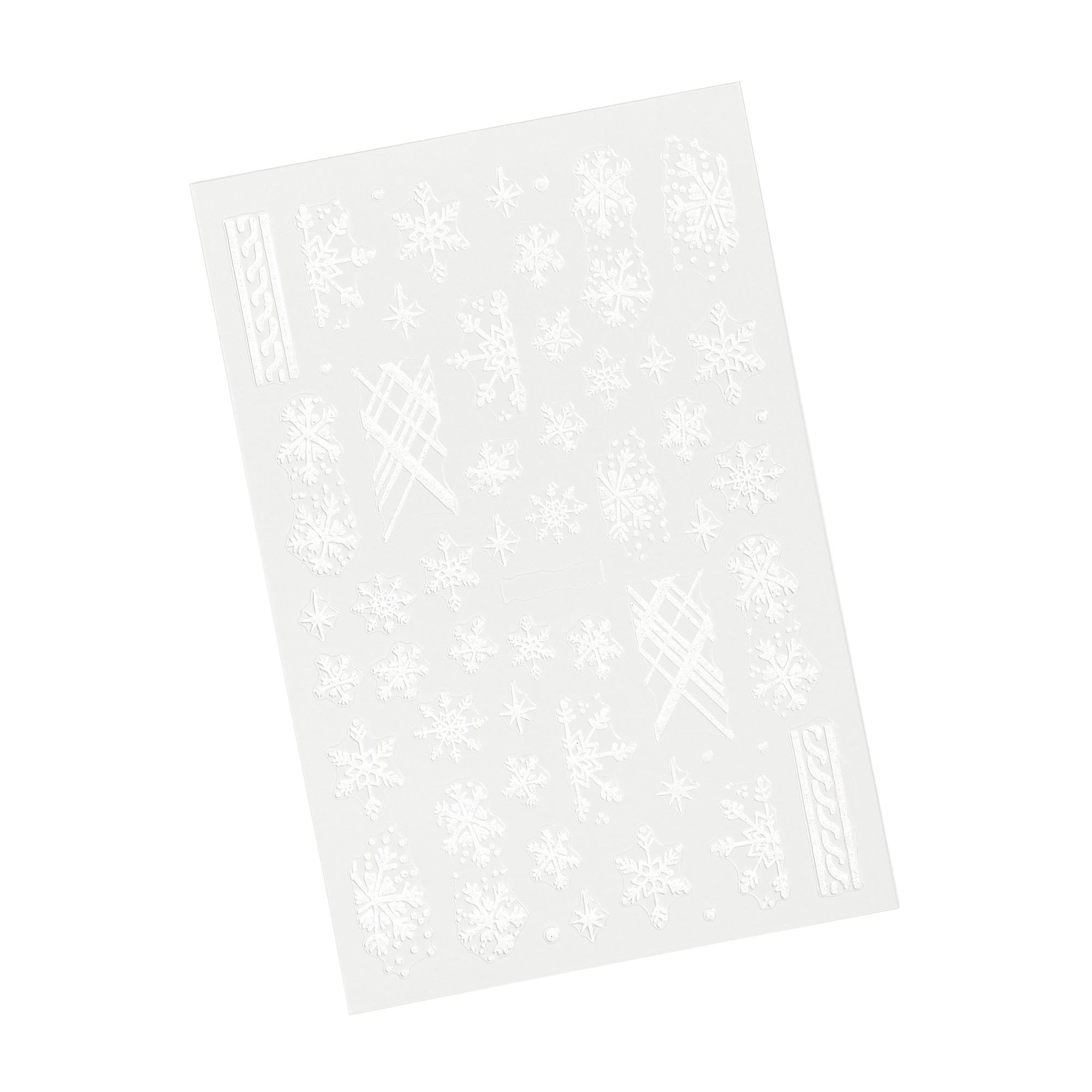 Naklejki Śnieżynki