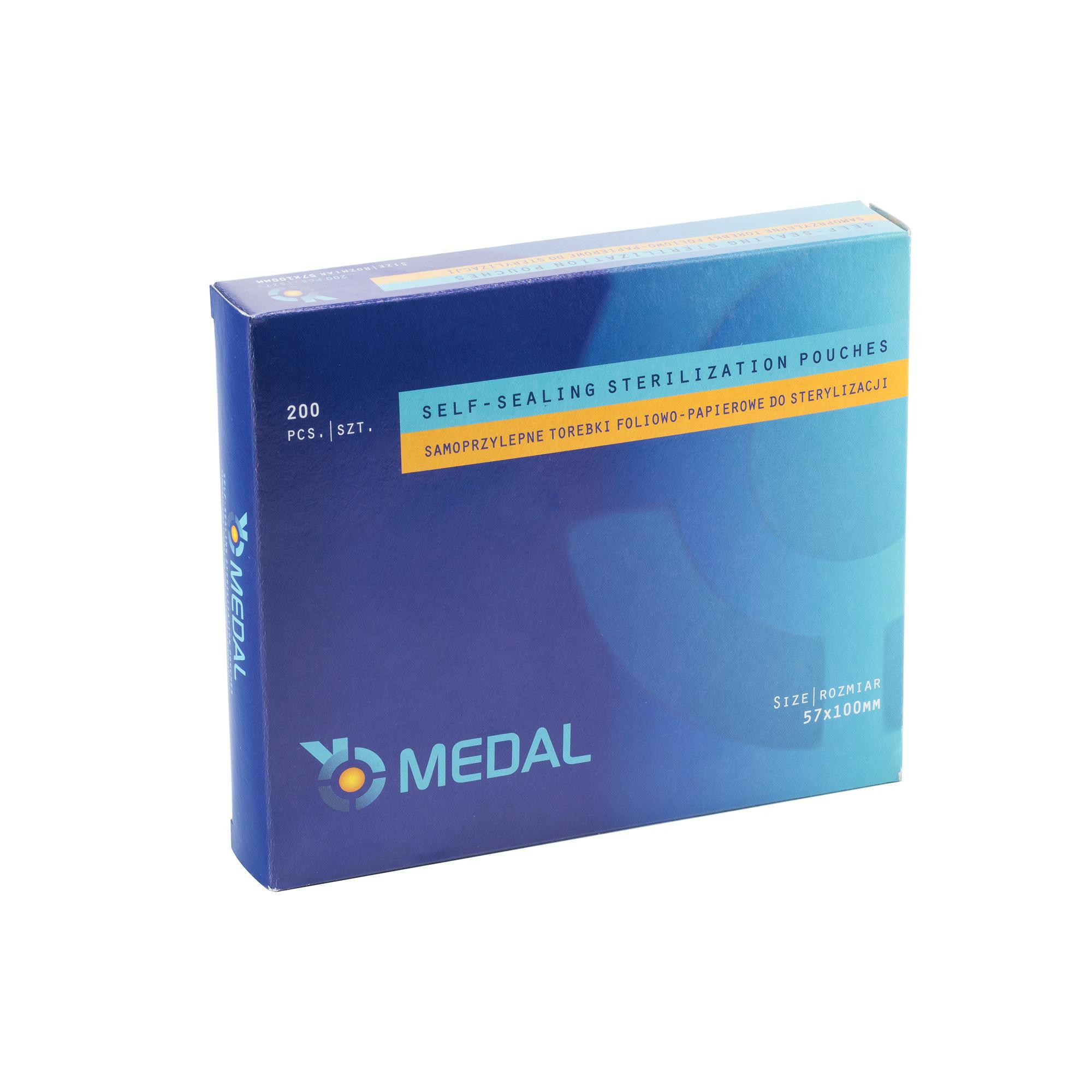 Pakiety do sterylizacji 57×100 Medal